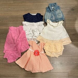Lot of baby girl 6-9 month clothes